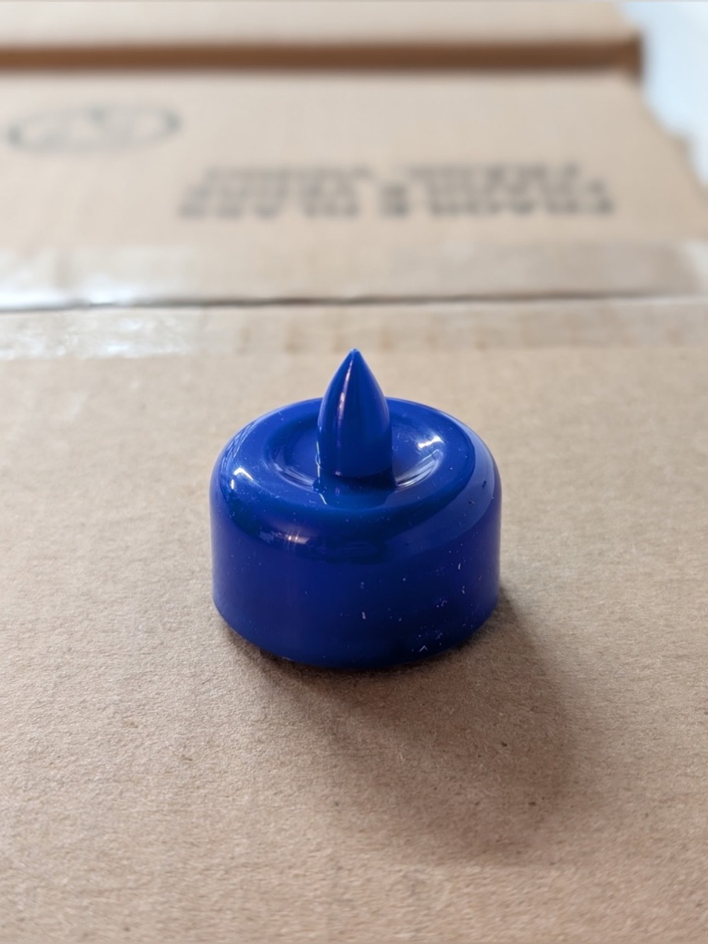 48 Blue battery Tea Light Candle
